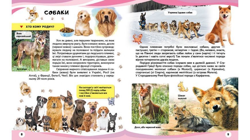 Свійські тварини та їхні дикі родичі. Енциклопедія у запитаннях і відповідях. Історія одомашнення 001350 фото