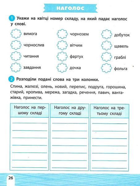 Тренажер-навчалочка. Математика. Українська мова. 3 клас 000926 фото