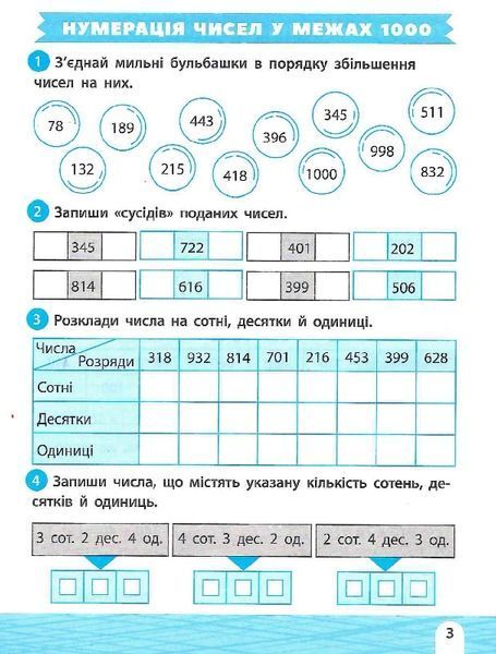 Тренажер-навчалочка. Математика. Українська мова. 3 клас 000926 фото